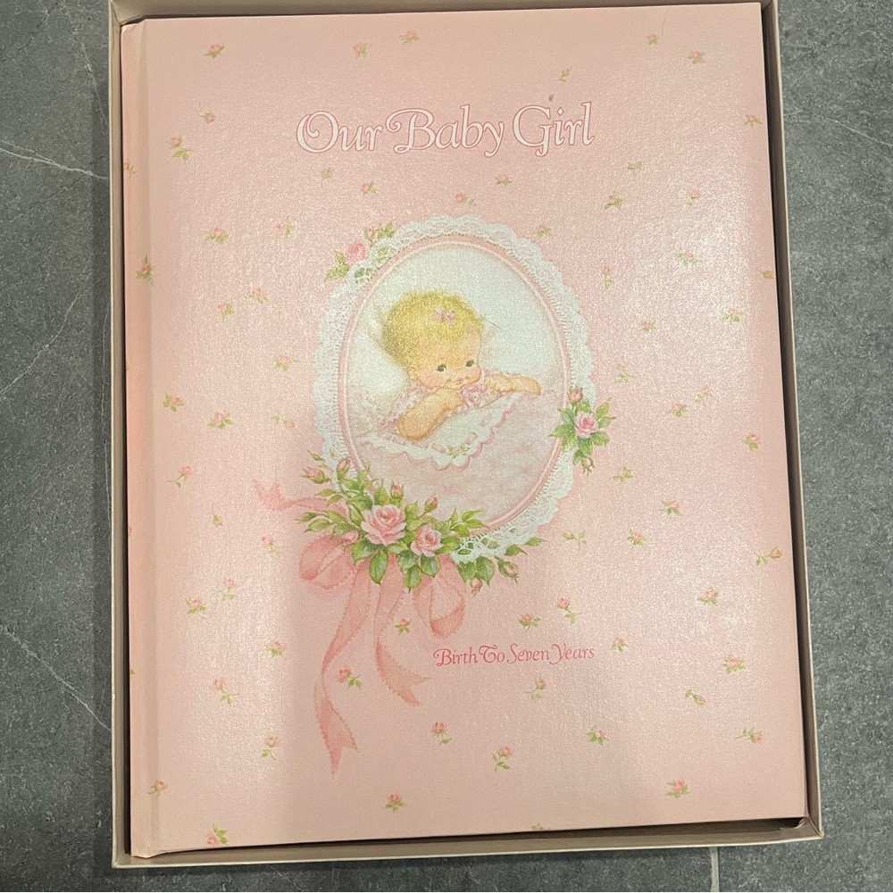 Baby Memory Book “Our Baby Girl” NWT